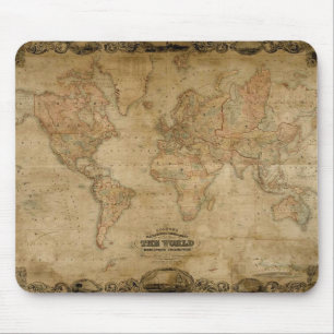 Coltons Antique Karta Mousepad Musmatta