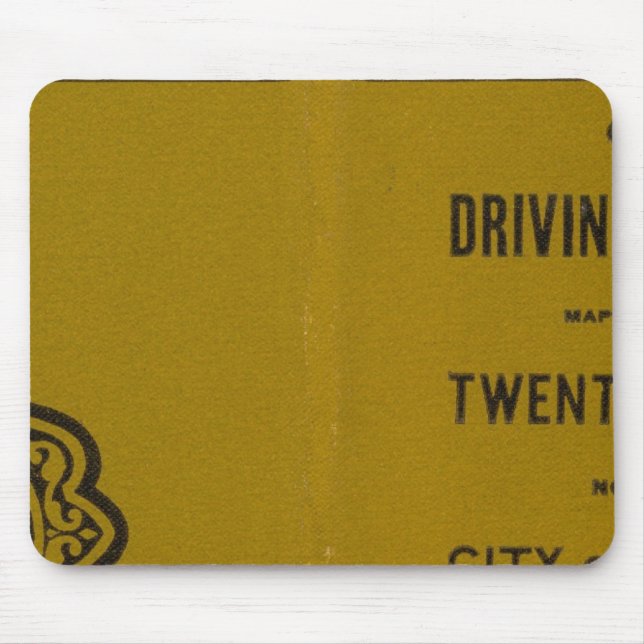 Coltons Karta med kör- och hjulfunktion i USA 3 Musmatta (Framsidan)