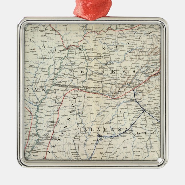 Coltons US delar upp Julgransprydnad Metall (Framsidan)