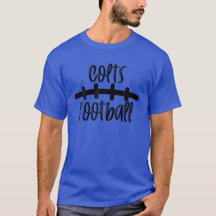 Colts Football School Spirit Team Mascot Game Nigh T Shirt