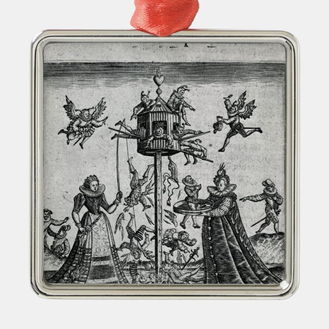 Columbariumpuellarum Julgransprydnad Metall (Framsidan)