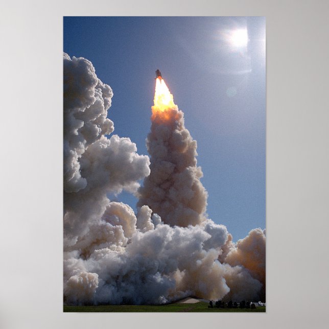 Columbia 180 Turn and Burn Photograph Poster (Framsidan)