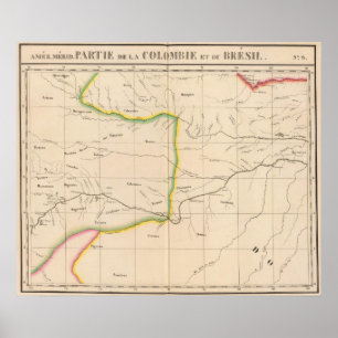 Columbia Brasilien Poster
