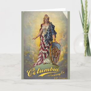 Columbia Brewing Co. Poster Kort