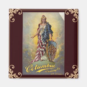 Columbia Brewing Co. Poster Magnet