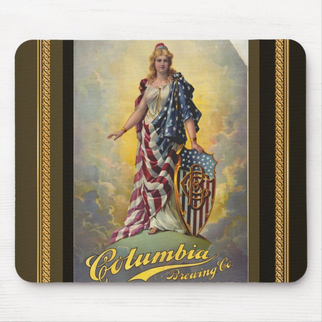 Columbia Brewing Co. Poster Musmatta (Framsidan)