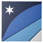 Columbia City Flagga Tile Kakelplatta<br><div class="desc">Lägg till en liten bit Columbia, South Carolina-pridet till din décor med vår exklusiv med flagga Columbia, SC! Den här plattan är uppgjord med stor noggrannhet och är mer än bara en dekorativ accent. Den är ett firande i Colombias arv och civila pride. Den sjudande designen visningar på ett framträdande...</div>