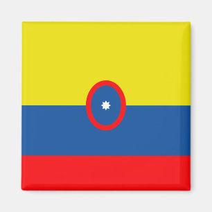Columbia flagga magnet