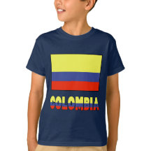 Columbia Flagga & Namn Kant