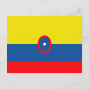 Columbia Flagga Vykort