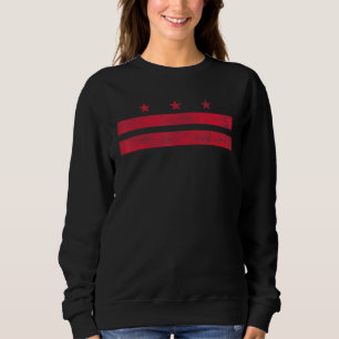 Columbia Flagga Washington D C-Pridet T Shirt