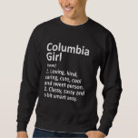 Columbia Girl Ky Kentucky Funny City Roots Lång Ärmad Tröja<br><div class="desc">Columbia Girl Ky Kentucky Funny City Roots.</div>