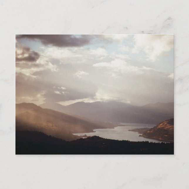 Columbia Gorge från McCall Point - vykort (Framsida)