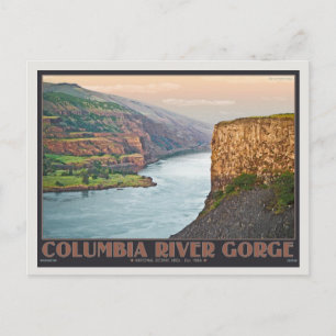 Columbia Gorge - Rowena Plateau B Vykort