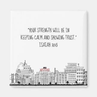 Columbia Heights Nostalgic Magnet