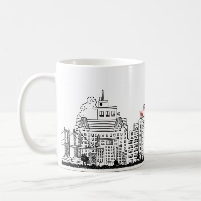 Columbia Heights Nostalgic Mugg (Vänster)