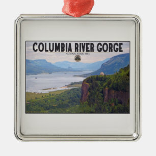 Columbia klyfta - krona Point.jpg Julgransprydnad Metall