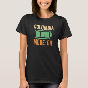 Columbia-läge På Batteri T Shirt