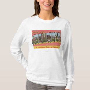 Columbia Missouri - stora brevplatser Tee