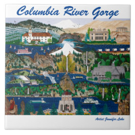Columbia River Gorge Kakelplatta