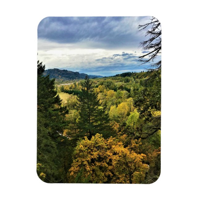 Columbia River Gorge, Oregon Magnet (Vertikal)