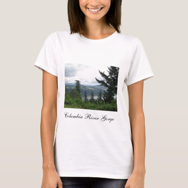 Columbia River Gorge Photo t-shirt (Framsida)