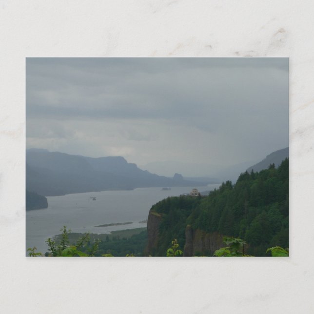 Columbia River Gorge Postcard Vykort (Framsida)