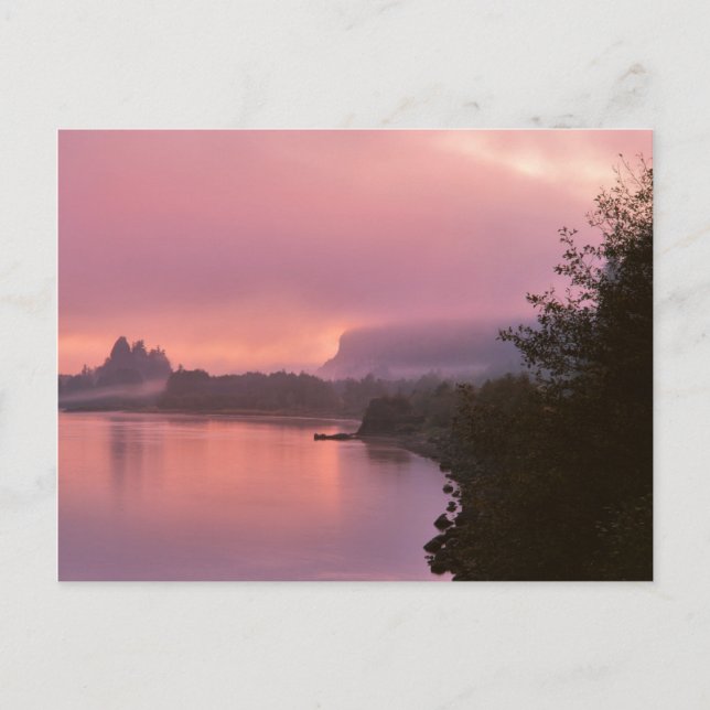 Columbia River Gorge, Sunrise, OR Vykort (Framsida)