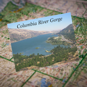 Columbia River Gorge Travel Photo Vykort