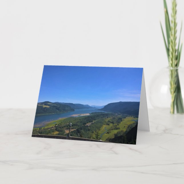 Columbia River Kort (Framsida)