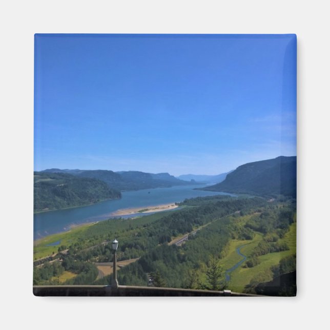 Columbia River, Oregon Magnet (Framsidan)