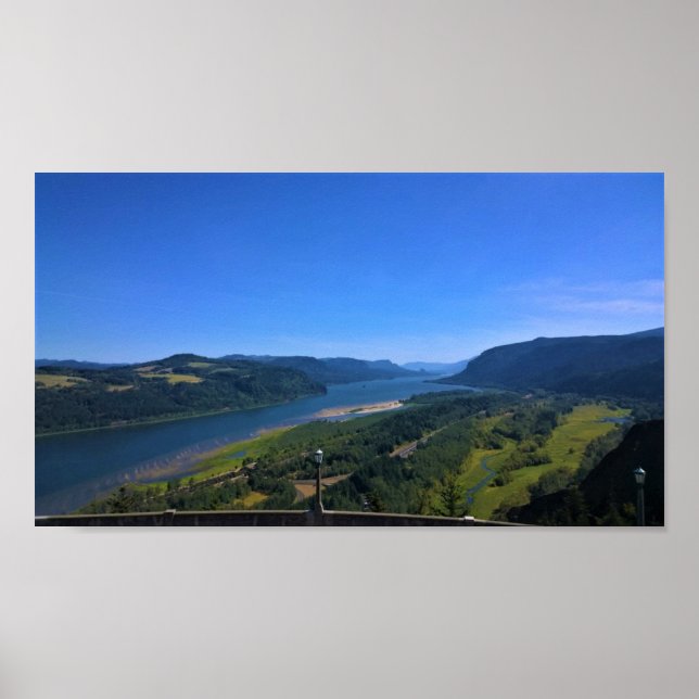Columbia River, Oregon Poster (Framsidan)