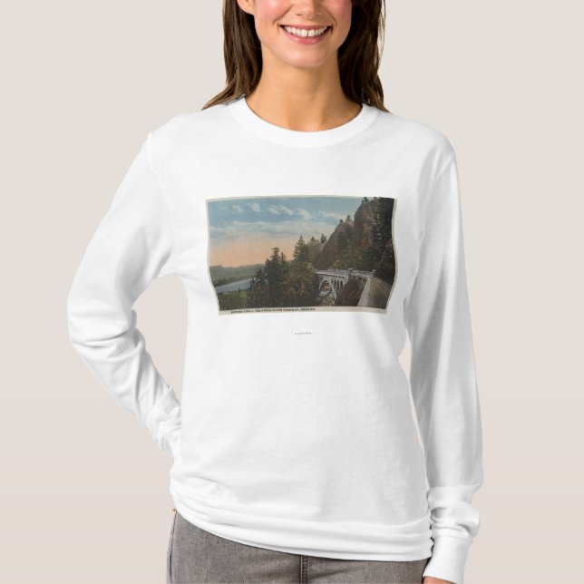 Columbia River Oregon T-shirt (Framsida)
