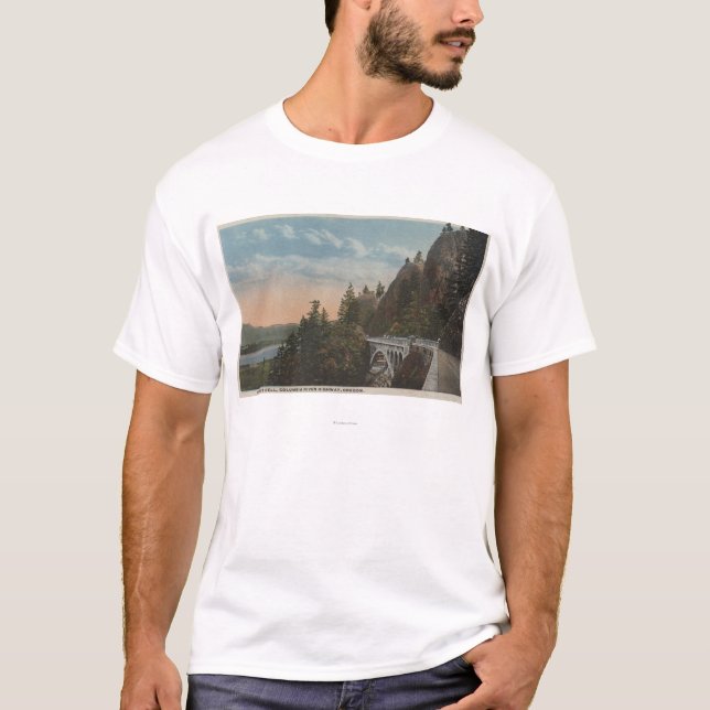 Columbia River Oregon T-shirt (Framsida)