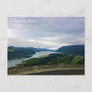 Columbia River, Oregon Vykort