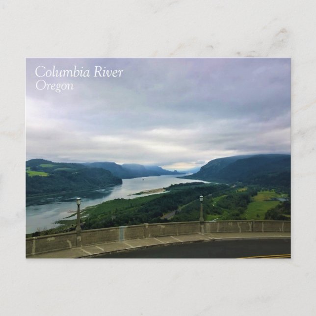 Columbia River, Oregon Vykort (Framsida)