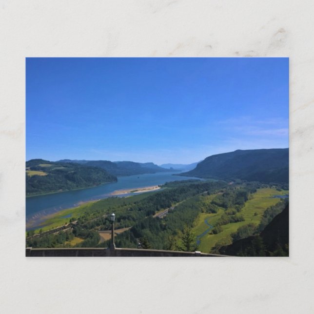 Columbia River, Oregon Vykort (Framsida)