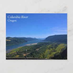 Columbia River, Oregon Vykort