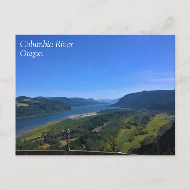 Columbia River, Oregon Vykort (Framsida)