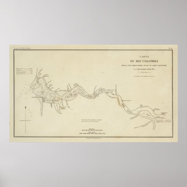 Columbia River Poster (Framsidan)