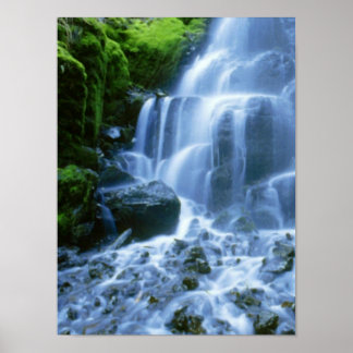 Columbia River Waterfall Bra Photo Poster