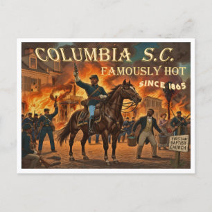 Columbia South Carolina, Berömt het Vykort