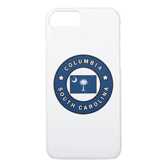 Columbia South Carolina Case-Mate iPhone Skal (Baksida)