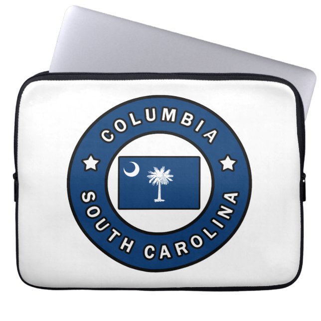 Columbia South Carolina Laptop Fodral (Framsidan)