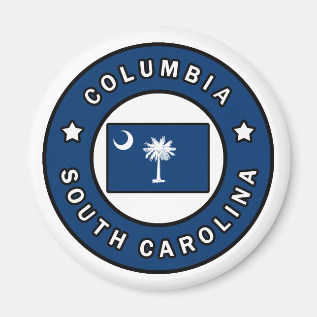 Columbia South Carolina Magnet (Framsidan)
