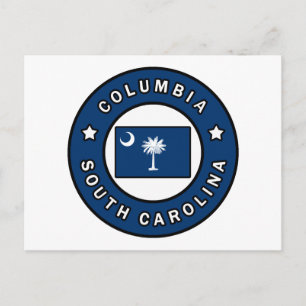 Columbia South Carolina Vykort