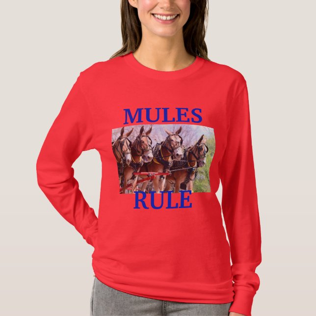 Columbia Tennessee Muledagar T Shirt (Framsida)