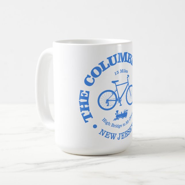 Columbia Trail (cykling) Kaffemugg (Framsida vänster)
