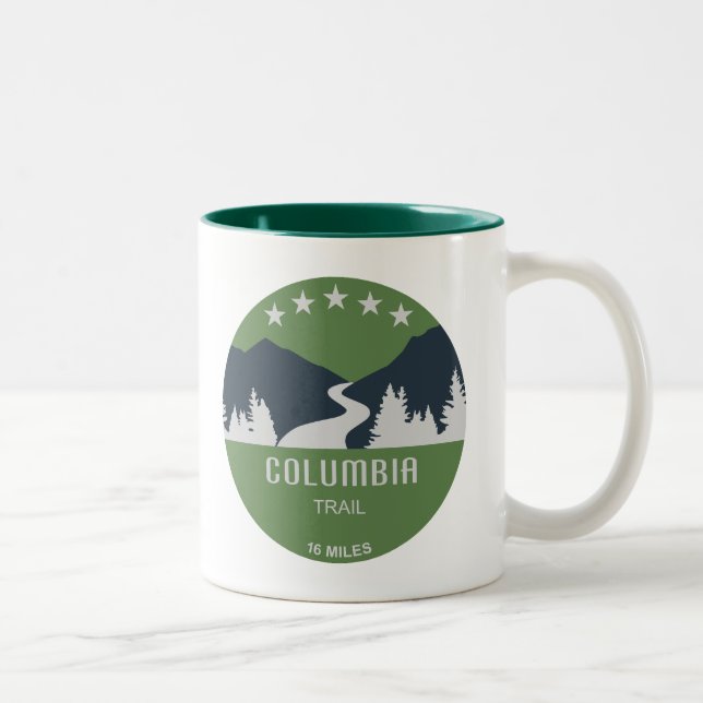 Columbia Trail New Jersey Två-Tonad Mugg (Höger)