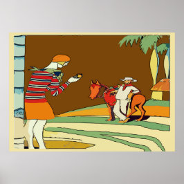 Columbia Travel Poster, lägg till text Poster